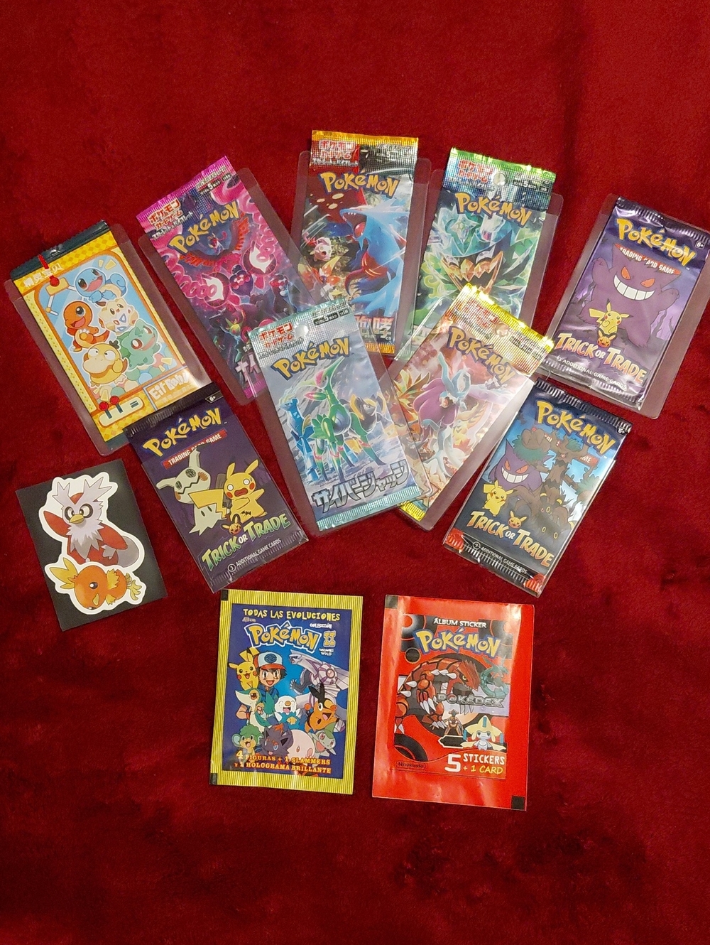 🆕 Pokemon TCG Pack Bundle - 13 Items!
